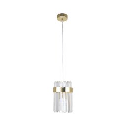 Lustră pe cablu VETRO 1xE14/10W/230V aurie