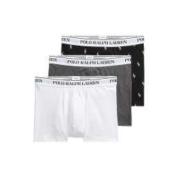 POLO RALPH LAUREN Lenjerie (Pack of 3) Clssic Trunk 714830299156 wht/brcly htr/blk aopp