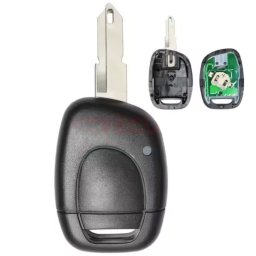 Carcasa cheie auto Techstar cu 1 buton si lama 206 pentru Renault – compatibila Clio, Kangoo, Megane, Twingo