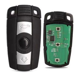 Cheie auto completa programabila Techstar, compatibila BMW seria 1/3/5/7/X5/X6 CAS3, 433MHz, 3 butoane, chip PCF7953