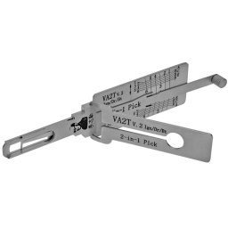 Decodor Unealta Auto Lishi Original VA2T v2 2-in-1 pentru Chei Dacia Logan Duster Sandero Dokker Lodgy – Renault Peugeot – Contact, usi, portbagaj