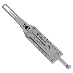 Decodor unealta auto Lishi Original HU92 2 in 1 cu ridicator simplu, pentru contact, usi si portbagaj, compatibil cu BMW / MINI / Range Rover