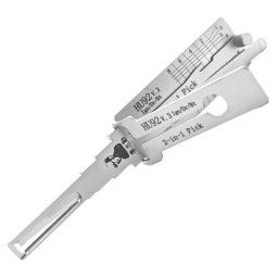 Decodor unealta auto Lishi Original HU92 2 in 1 cu ridicator dublu, pentru contact, usi si portbagaj, compatibil cu BMW, MINI, Land Rover, Range Rover