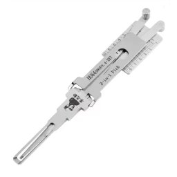 Decodor auto Lishi Original HU64(8910) 2 in 1 Decoder + Pick Mercedes-Benz HU64 10-Cut, deblocare contact, usa, portbagaj