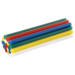 Batoane silicon colorate 11 mm x 200 mm, set 20 bucati Fieldmann