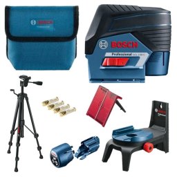 Nivela laser Bosch GCL 2-50 C cu suport RM 2 si stativ BT 150