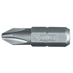 Set 10 biti Stanley PH2 50 mm cu prindere hexagonala 1/4 inch