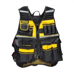 Vesta de lucru Stanley FatMax cu buzunare pentru scule, ajustabila