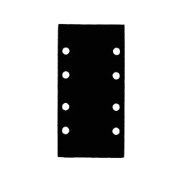 Foaie abraziva Bosch R400 93x185 mm pentru GSS 160, lemn, vopsea si lac