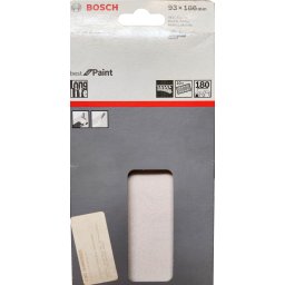 Set 10 foi abrazive Bosch R180 93x185 mm pentru slefuitor cu vibratii