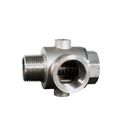 Racord hidrofor ProGarden 5 cai cu supapa de sens, inox, 1 inch