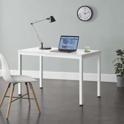 Birou Odense reglabil pe înaltime 120x60 cm, alb, en.casa