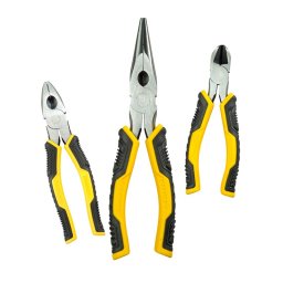 Set 3 clesti Stanley Dynagrip pentru taiere, prindere si lucrari precise