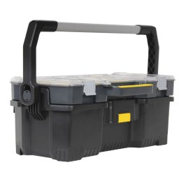 Cutie de depozitare Stanley 19" cu organizator detasabil, 55,6 x 32 x 24,9 cm