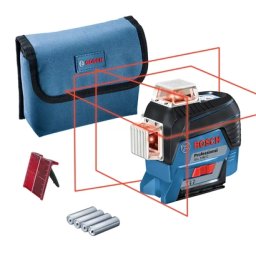 Nivela laser Bosch GLL 3-80C cu receptor LR7, 3 x 360°, 30 m, in L-BOXX