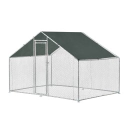 Tarc exterior pentru pasari si animale mici 3x2x2 m cu acoperis