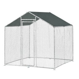 Tarc exterior pentru pasari si animale mici 2x2x2 m cu acoperis