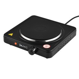 Plita electrica portabila 1500W din fonta, neagra, [in.tec]