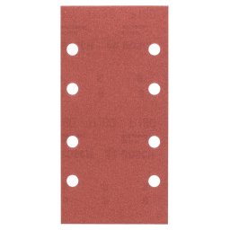 Set 10 foi abrazive Bosch 93x185 mm, granulatie R180, 8 gauri