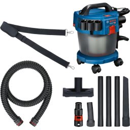 Aspirator umed-uscat Bosch GAS 18V-10 L Premium Solo, 10L, cu 4 roti