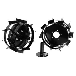 Set 2 roti metalice ProGarden 350x6 cu manicot 23 mm pentru motocultor