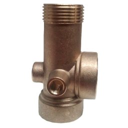Racord hidrofor ProGarden 5 cai din alama, FE1 x FI1 x FI1 x FI1/4 x FI1/4