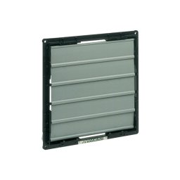 Grila gravitationala Vimar din plastic gri, 296x296 mm