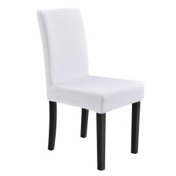 Husa elastica pentru scaun alba, 42-53 cm, neu.haus