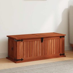 Cufar de depozitare, 79x34x32 cm, lemn masiv de acacia GartenMobel Dekor