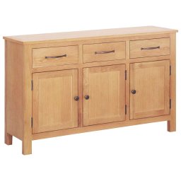 Bufet Maro 112 x 33.5 x 70 cm Lemn de stejar masiv GartenMobel Dekor