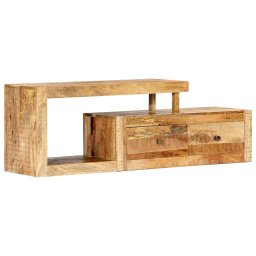 Comoda TV, 120 x 30 x 40 cm, lemn masiv de mango GartenMobel Dekor
