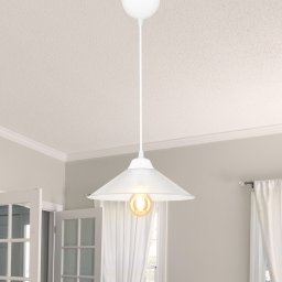 Lustra suspendata Hereford E27 alba, design modern, [lux.pro]