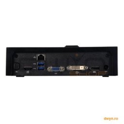 DELL Docking Simple Port Replicator II cu Alimentator 130W, Latitude E-Series, Conectivitate: 1xVGA,
