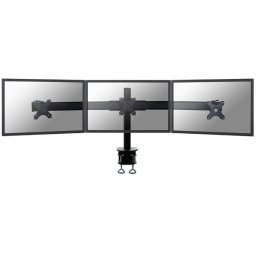 Suport de birou Newstar Screen TV Desk Clamp FullM x3 10"-27" Suport 3x Monitor de birou Neomounts by Newstar FPMA-D700D3, tip reglabil 3 axe, 10-27" Negru
