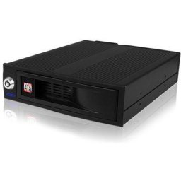 Suport mobil Icy Box 5,25' pentru HDD 3,5'' SATA, ventilator, negru