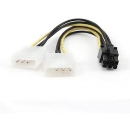 Cablu Alimentare Pt. Vga Card Pci-E, 1*5.25" Molex La 1*5.25" Molex + 1*6pin Pcie, Gembird ''Cc-Psu-6