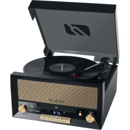 Pick Up MUSE MT-110 B Retro, Bluetooth, USB, FM radio, CD, 20W