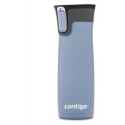Cana termos inox cu pereti dubli Contigo Westloop 470 ml (Earl Gray)