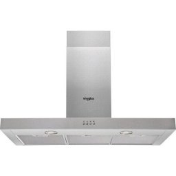 Hota decorativa Whirlpool AKR 559 3 IX, putere absorbtie 430 mc/h, 1 motor, 90 cm, Inox