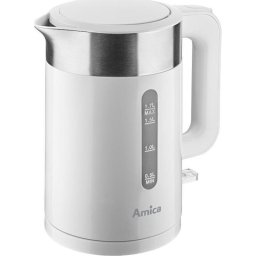 Fierbator electric, Amica, Plastic, 1.7l, Alb