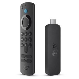 Media Player Amazon Fire TV Stick 4K (2nd Gen) 2023, Quad-core, 8 GB, Wi-Fi 6, Bluetooth 5.2, Dolby Atmos, Negru