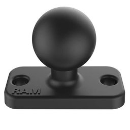 Baza cu bila RAM® cu model cu 2 gauri de 1,5" - dimensiune B