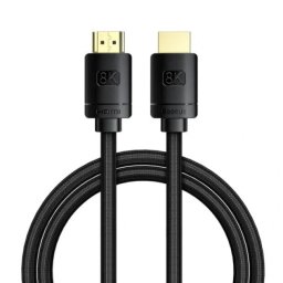 Cablu Cablu HDMI 2.1 din seria de inalta definitie Baseus, 8K 60Hz, 3D, HDR, 48Gbps, 1m (negru)