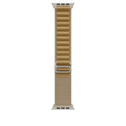 Curea SmartWatch Apple MXN13ZM/A, 49mm, Tan Alpine Loop Small Natural Titanium Finish/Small