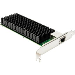 Placa de retea Inter-Tech Argus ST-721, Interfata PCIe x8, Viteza transfer 10 Gigabit Ethernet, port RJ45