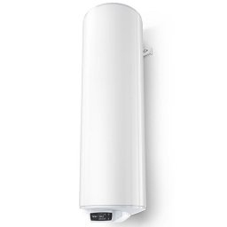 Boiler electric BiLight Cloud 50L Slim, Wi-Fi, 2000W, LCD, montare verticala, Clasa energetica B, Alb