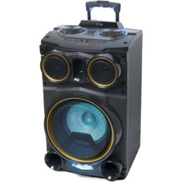 Boxa portabila Muse M-1938 DJ, 500W, Bluetooth, Radio, USB, Negru