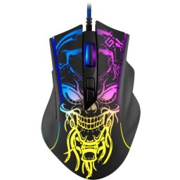 Mouse Gaming, optic, wired Defender GM-928, BULLETSTORM, 7200dpi, 7P, illuminate, Negru