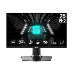 Monitor Gaming MSI G255PF E2, IPS, 24.5 inch, Full HD, 1920x1080, HDMI, DisplayPort, Pivot, Boxe, 180Hz, 1ms, Negru