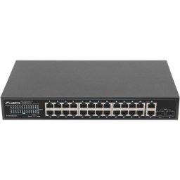 Switch Lanberg 24x 1 Gb PoE+, Gigabit Ethernet, 360W